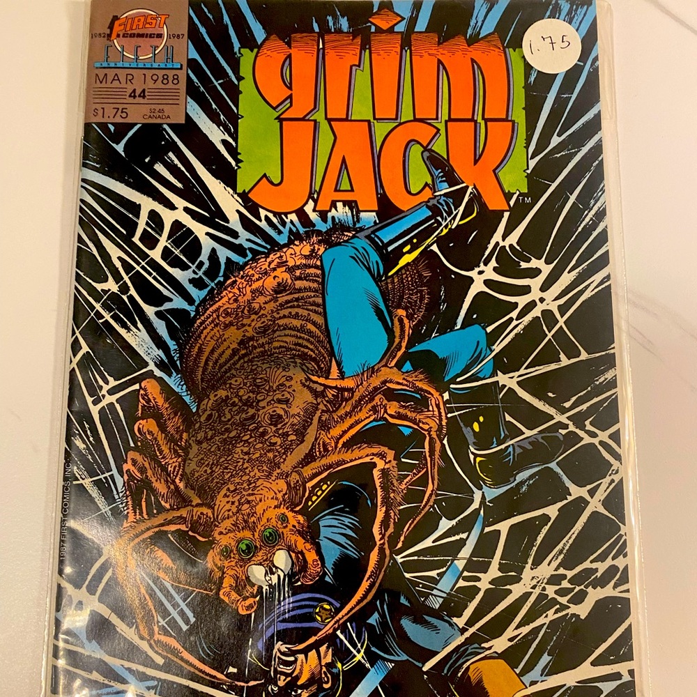 Vintage GRIM JACK #44 (1988) First Comics